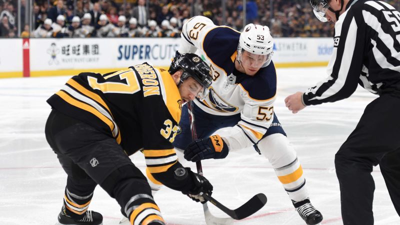 Boston Bruins center Patrice Bergeron