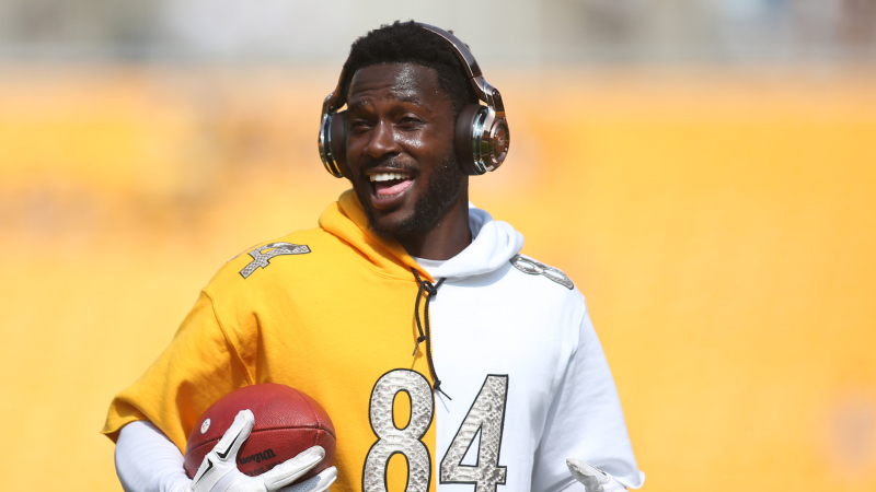 New England Patriots Wide Receiver Antonio Brown
