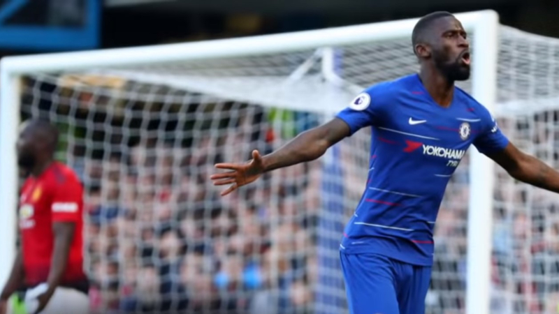 Chelsea defender Antonio Rudiger