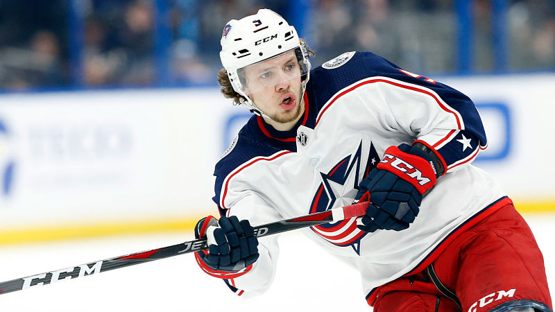 Columbus Blue Jackets forward Artemi Panarin