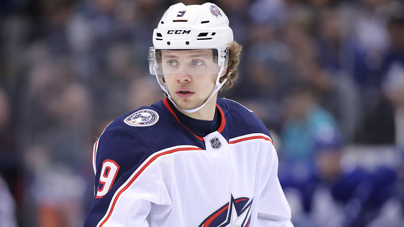 Columbus Blue Jackets winger Artemi Panarin