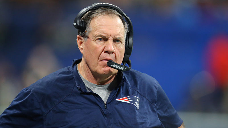 New England Patriots head coach Bill Belichick