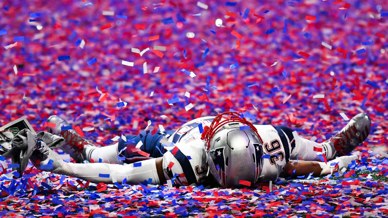 New England Patriots linebacker Brandon King