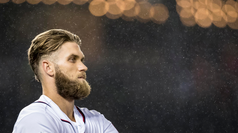 Free-agent outfielder Bryce Harper