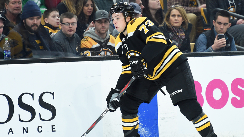 Boston Bruins Defenseman Charlie McAvoy