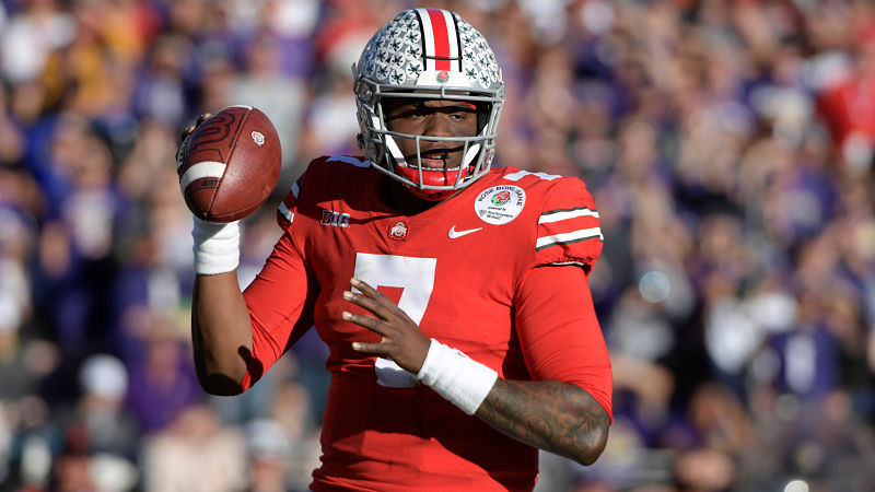 Ohio State quarterback Dwayne Haskins