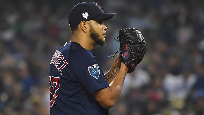 Boston Red Sox pitcher Eduardo Rodriguez