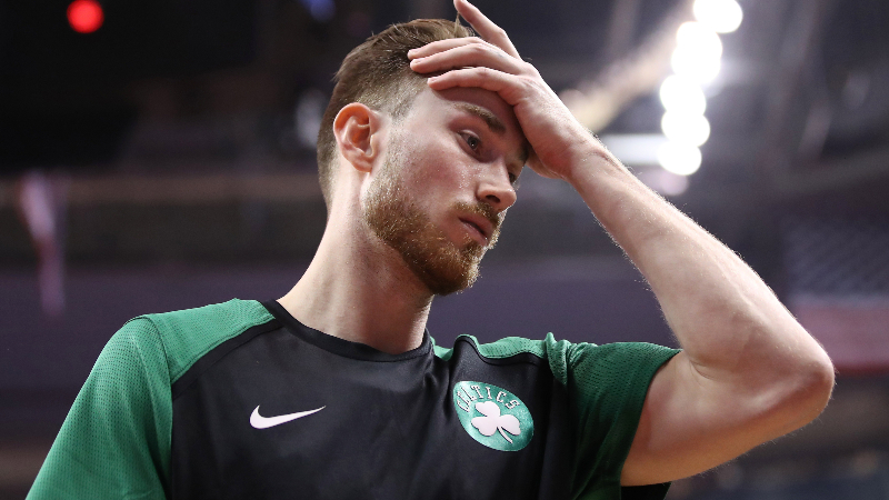 Boston Celtics forward Gordon Hayward