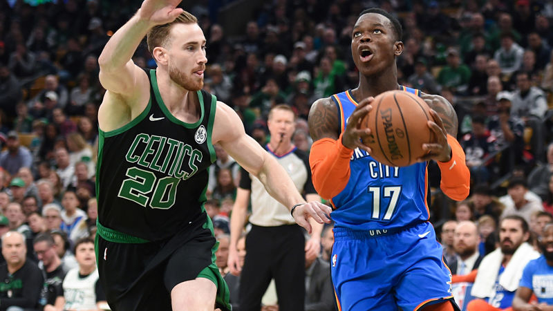 Boston Celtics forward Gordon Hayward
