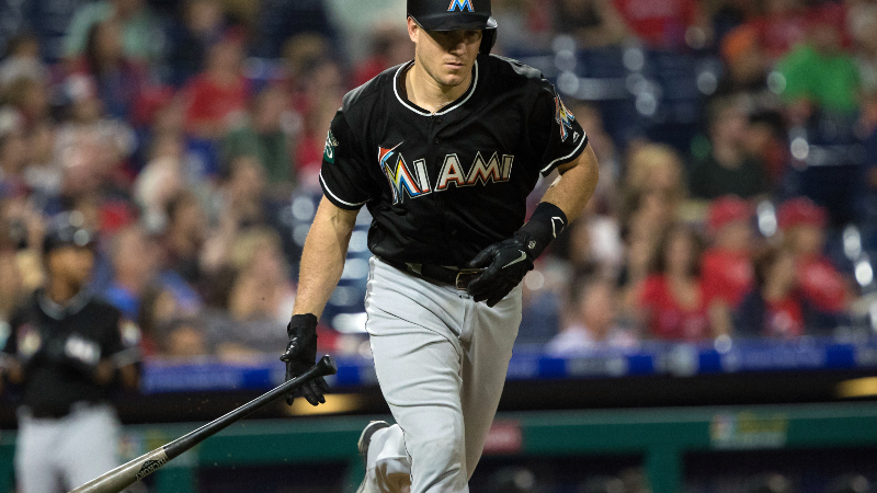 MLB catcher J.T. Realmuto
