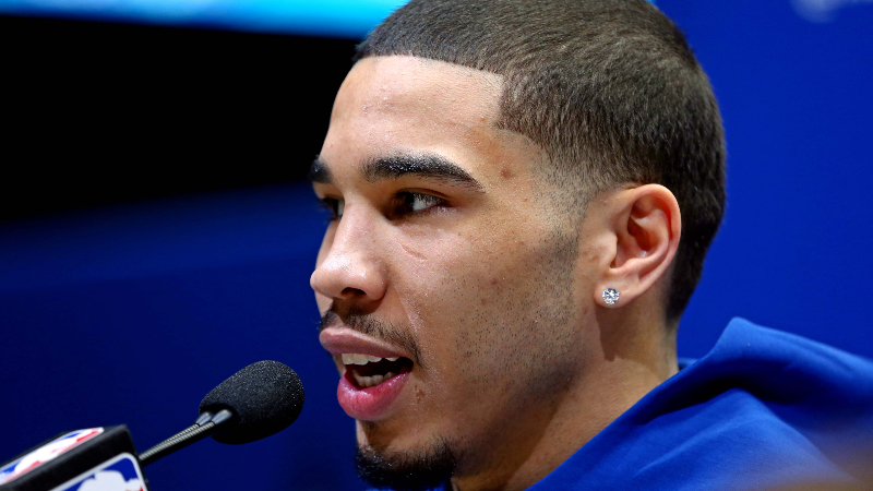 Boston Celtics forward Jayson Tatum