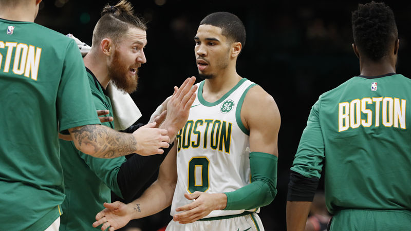 Boston Celtics forward Jayson Tatum