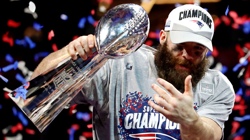 New England Patriots wide receiver Julian Edelman