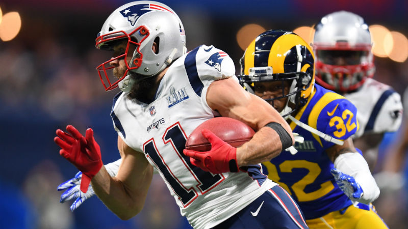 New England Patriots wide receiver Julian Edelman