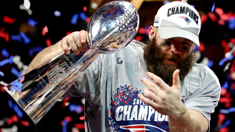 New England Patriots wide receiver Julian Edelman