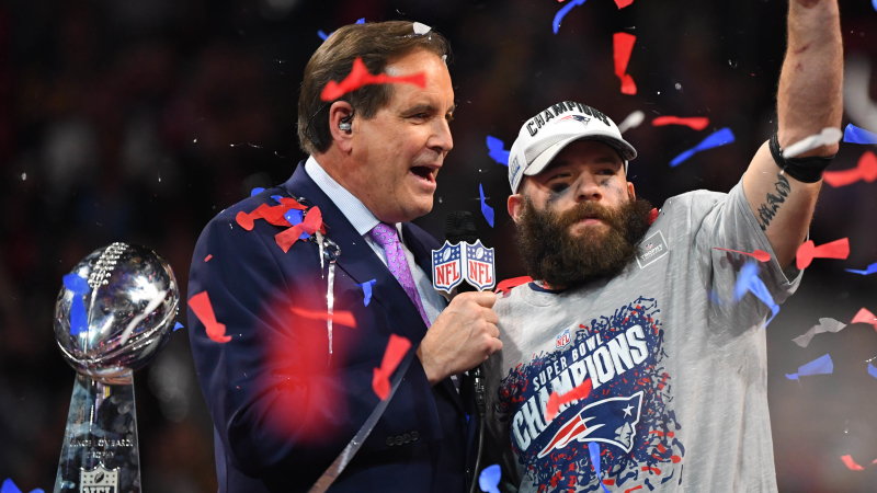 New England Patriots wide receiver Julian Edelman