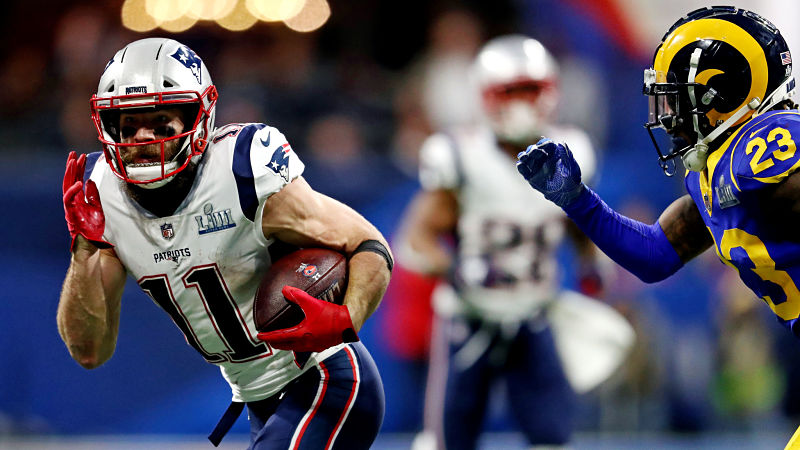 New England Patriots wide receiver Julian Edelman