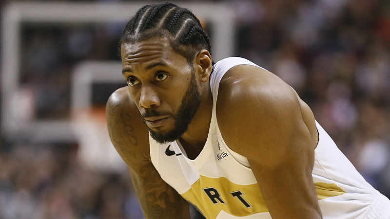 Toronto Raptors forward Kawhi Leonard