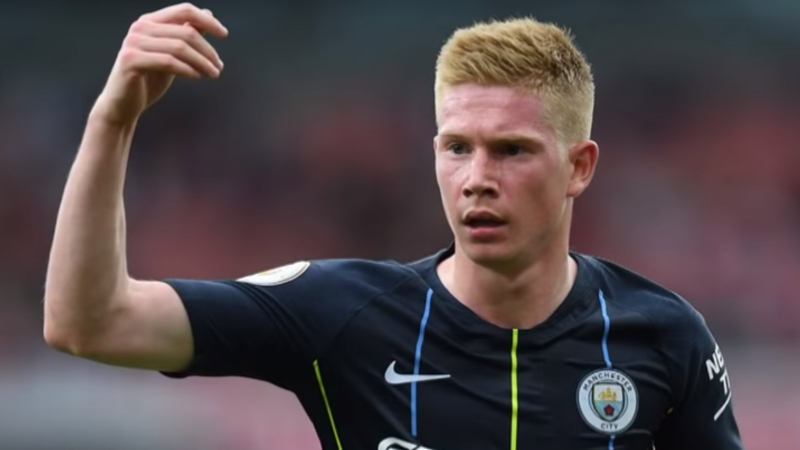 Manchester City midfielder Kevin de Bruyne