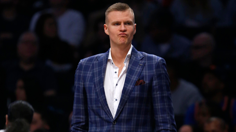 Dallas Mavericks forward Kristaps Porzingis