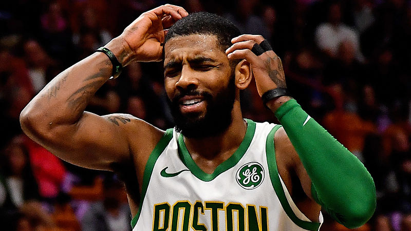 Boston Celtics guard Kyrie Irving