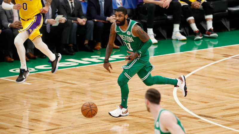 Boston Celtics guard Kyrie Irving