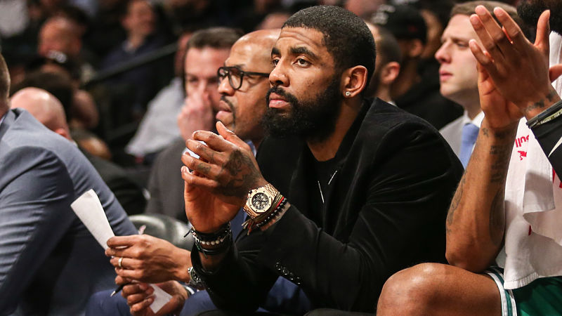 Boston Celtics guard Kyrie Irving