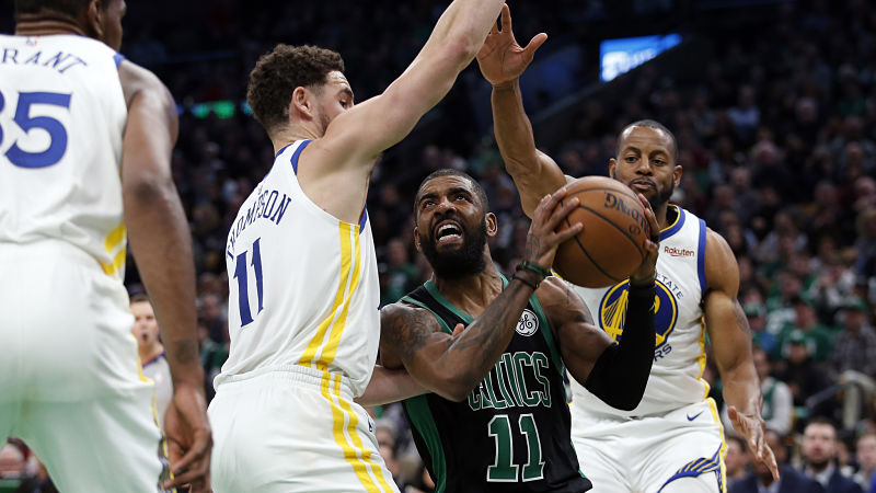 Boston Celtics guard Kyrie Irving