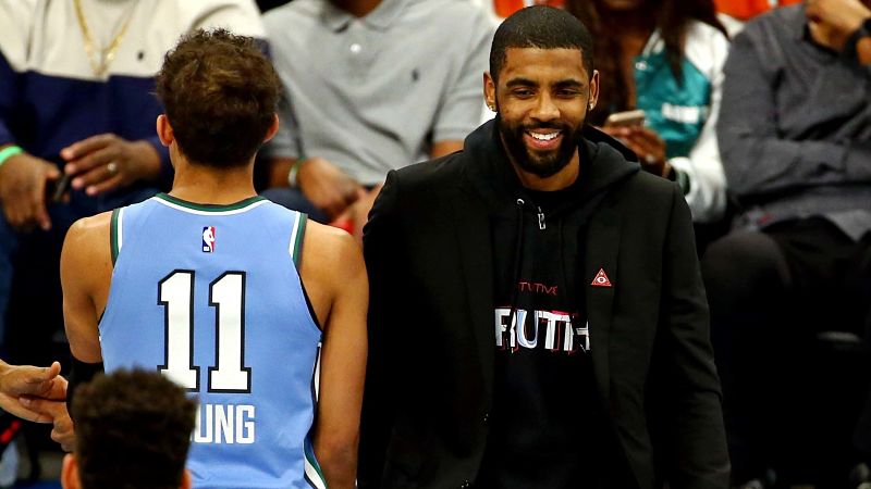 Boston Celtics guard Kyrie Irving