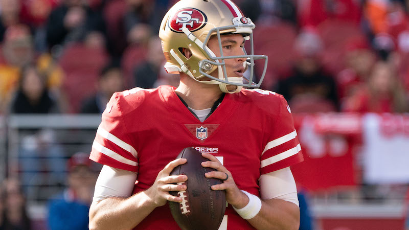 49ers quarterback Nick Mullens