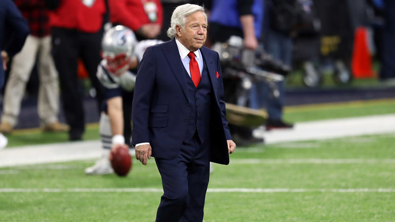 New England Patriots owner Robert Kraft