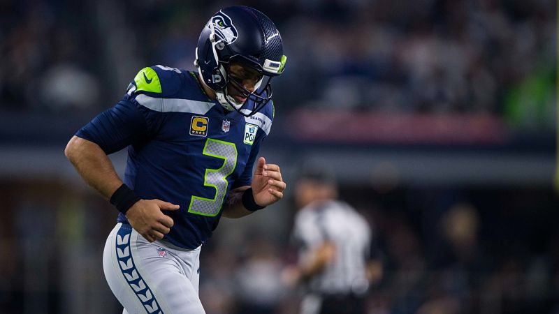 Seattle Seahawks quarterback Russell Wilson