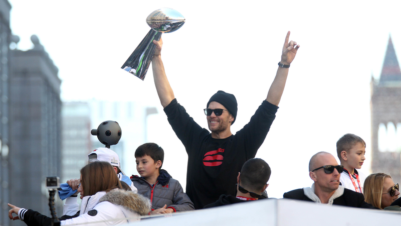 New England Patriots quarterback Tom Brady