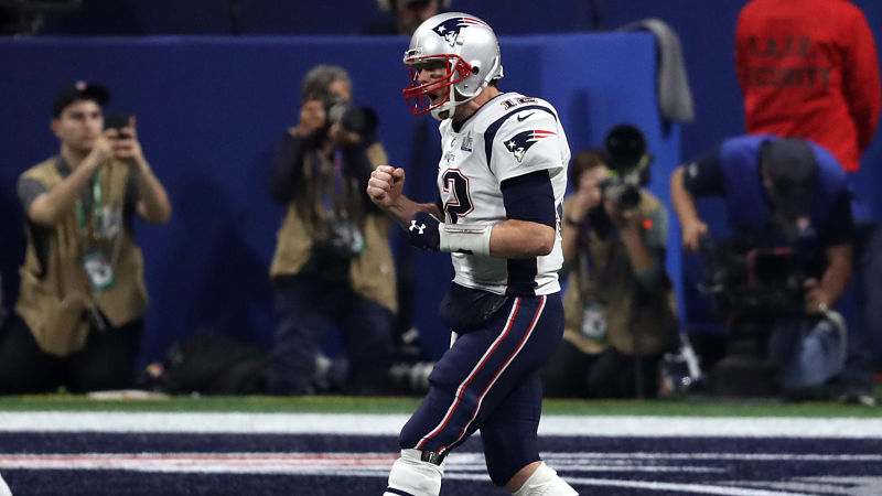 New England Patriots quarterback Tom Brady