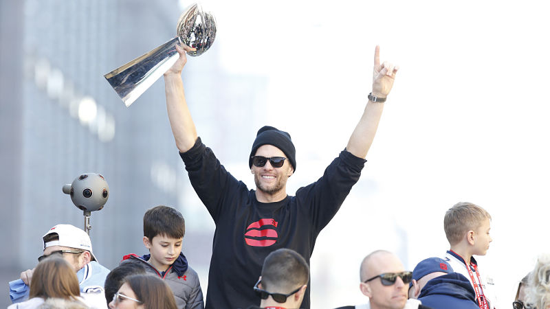 New England Patriots quarterback Tom Brady