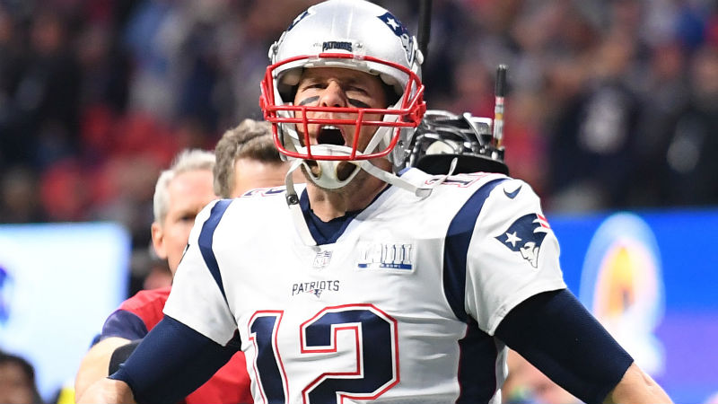 New England Patriots quarterback Tom Brady