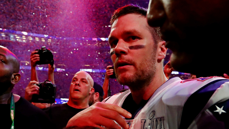 New England Patriots quarterback Tom Brady
