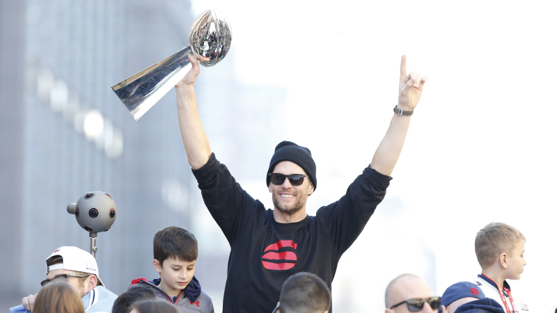 New England Patriots quarterback Tom Brady