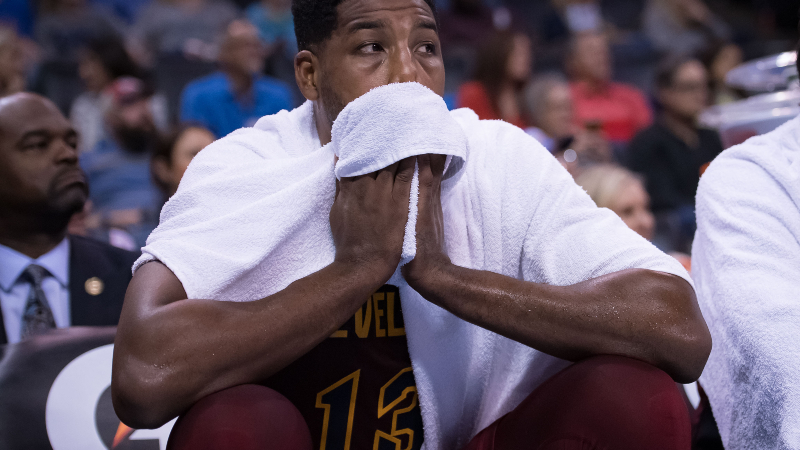 Cleveland Cavaliers center Tristan Thompson