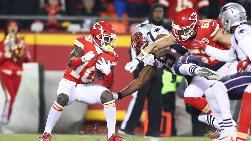 Kansas City Chiefs wide receiver Tyreek Hill