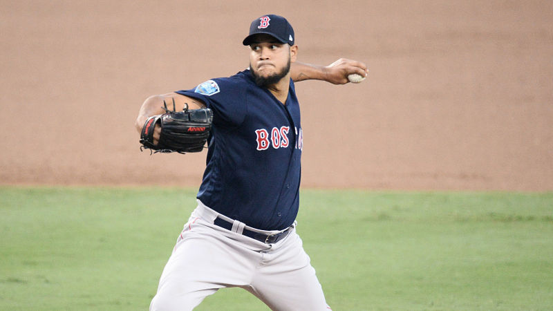 Boston Red Sox pitcher Eduardo Rodriguez