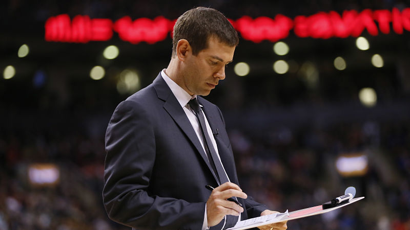 Boston Celtics head coach Brad Stevens