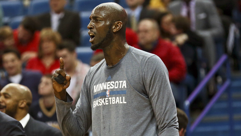 Former Boston Celtics Forward Kevin Garnett