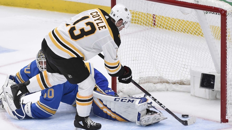 Boston Bruins' center Charlie Coyle