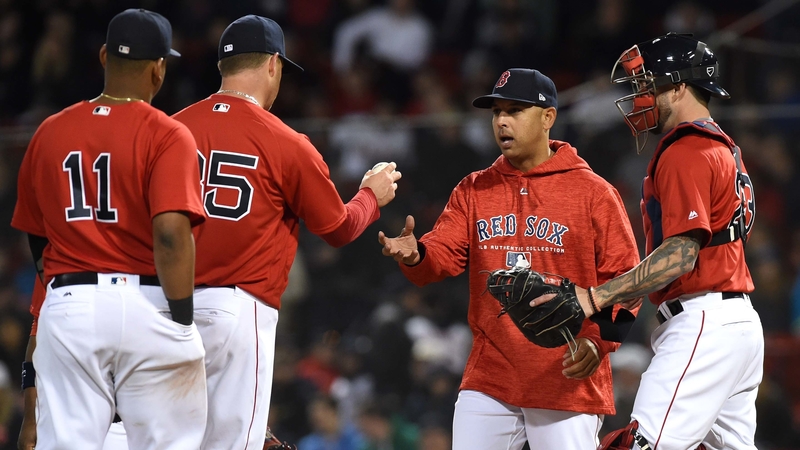 Boston Red Sox Manager Alex Cora