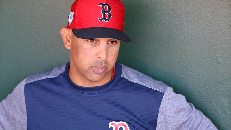 Boston Red Sox Manager Alex Cora