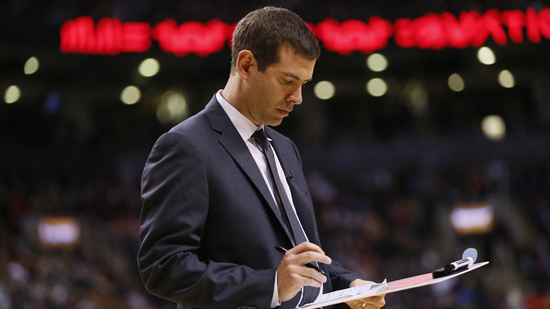 Boston Celtics head coach Brad Stevens