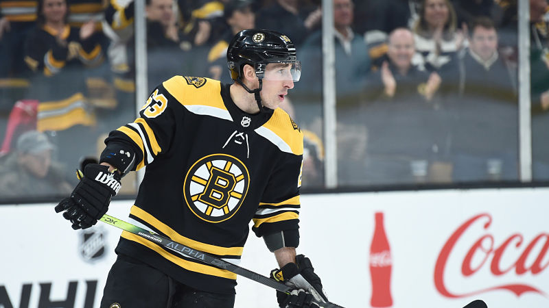 Boston Bruins winger Brad Marchand