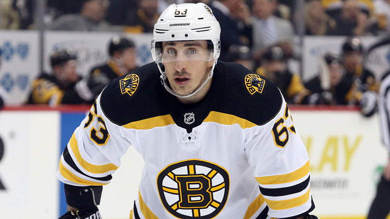 Boston Bruins winger Brad Marchand