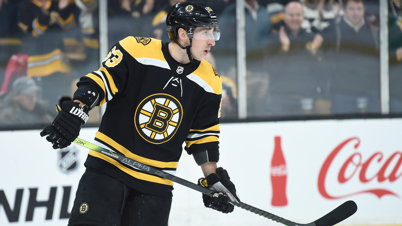 Boston Bruins Left Wing Brad Marchand